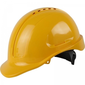 Vented Hard Hat Sliplock Harness Fluro Yellow (each)