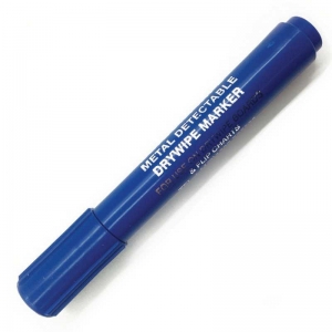 Detectable White Board Marker Blue Ink (10/pack)