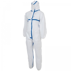 Protectaware Coverall CE Standards Type 4, 5 & 6 Large - White (Each)