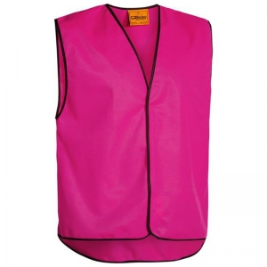 Hi Vis Pink Safety Vest- XLarge