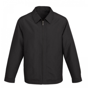 100% Polyester Shell and Lining Studio Jacket Black - Mens Chest 61cm Length 74c