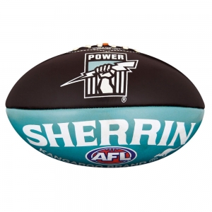 Sherrin AFL Port Adelaide Power Softie Ball (1800 Loyalty Points)