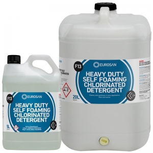 Eurosan F13 Heavy Duty Self Foaming Chlorinated Detergent (each)