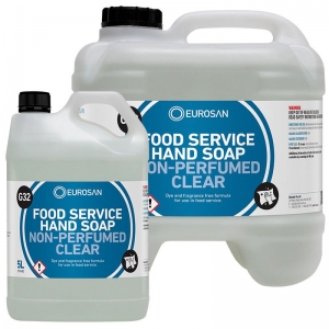 Eurosan G32 Food Service Hand Soap Non-Perfumed Clear (each)