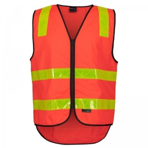 Hi Vis Day/Night Reflective VIC Roads Safety Vest (Each)